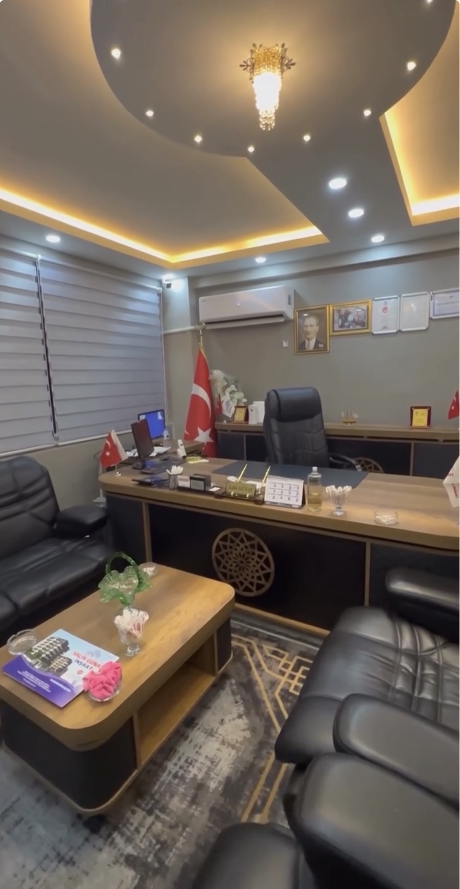 Salih Günay İnşaat perde uygulaması, Gaziantep